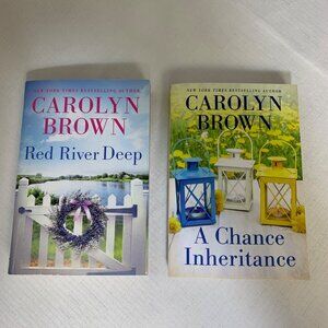 Carolyn Brown 2-Book Set: Red River Deep" & A Chance Inheritance Romance Novel